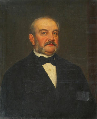Minister Josef Lasser Baron von Zollheim - August Georg Mayer — artwork view