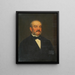 Minister Josef Lasser Baron von Zollheim - August Georg Mayer — framed artwork on a wall