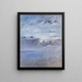 Sea and Clouds - August Hagborg — framed artwork on a wall