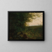 At the edge of the forest - August Heinrich — framed artwork on a wall