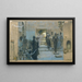 Amor Janitor - August Hoffmann von Vestenhof — framed artwork on a wall
