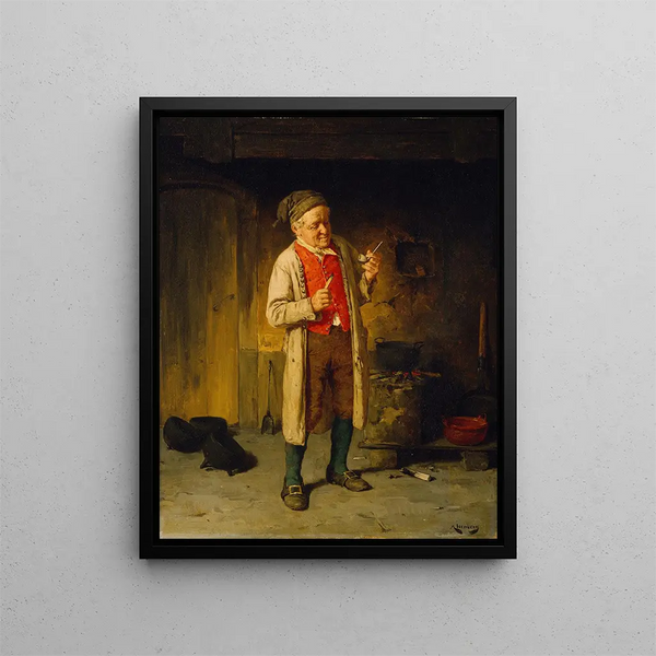 The New Pipe - August Jernberg — framed artwork on a wall