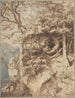 Hunters in a perspective on a mountain - August Leopold Venus — artwork view