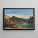 The Long Along the Jordan River, front - August Löffler — framed artwork on a wall