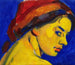 Head of a Woman - August Ludwig Schmitt — artwork view