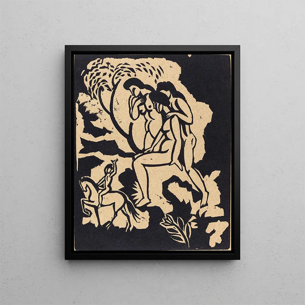 Mention spéciale - August Macke — framed artwork on a wall