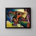 Indian Riders - August Macke — framed artwork on a wall