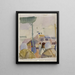 Marché de Tunis II - August Macke — framed artwork on a wall