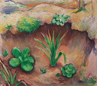 Small plants in the forest - August Macke — artwork view