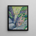 Gorges du Tegernsee - August Macke — framed artwork on a wall