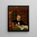 Dr David Sternfeld, médecin et écrivain - August Mansfeld — framed artwork on a wall