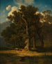 Forest landscape painting - August Maximilian Zimmermann — artwork view