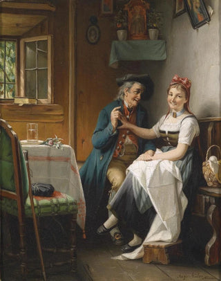 L'admirateur - August Müller — artwork view