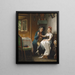 L'admirateur - August Müller — framed artwork on a wall