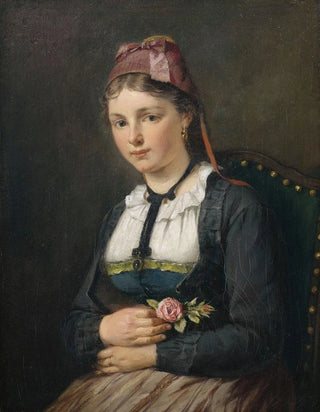 Girl of the Black Forest - August Müller — artwork view