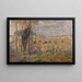 Ronde d'enfants - August Roth — framed artwork on a wall