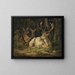 Daim Painting - August Schleich — framed artwork on a wall