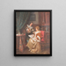 Love and Harmony - August Stephan — framed artwork on a wall