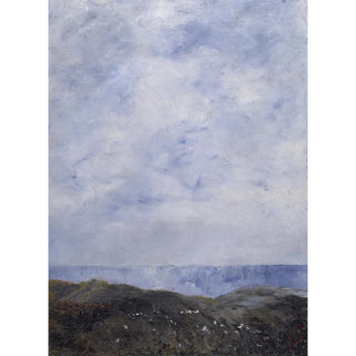 Coastal Landscape Painting - August Strindberg — artwork view