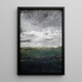 Reproduction of the painting Study of Landscape, the Moor - August Strindberg