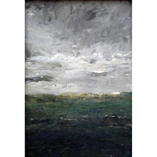 Reproduction of the painting Study of Landscape, the Moor - August Strindberg