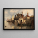 Caprice - August von Siegen — framed artwork on a wall