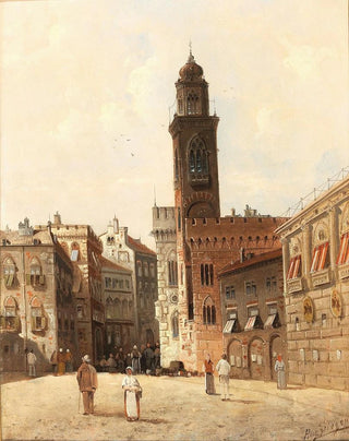 Place à Cavalis - August von Siegen — artwork view