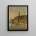 Venice 1 - August von Siegen — framed artwork on a wall