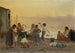 Children dancing the saltarello on the beach in Capri - August Weckesser — artwork view