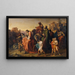 Procession of the Three Kings - August Wrndle — framed artwork on a wall