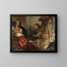 The presentation of the Dombaumeisters to the bishop - August von Kreling — framed artwork on a wall