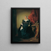 Elisabeth Imrdy Edle von Omorovicze - August von Pettenkofen — framed artwork on a wall