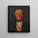 Ferdinand Edler contre Nespern, l'oncle de Pettenkofen - August von Pettenkofen — framed artwork on a wall