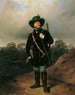 Josef Strommer painting as a hunter - August von Pettenkofen — artwork view