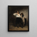 After the Duel - August von Pettenkofen — framed artwork on a wall