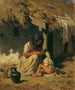Idylle d'un village hongrois - August von Pettenkofen — artwork view