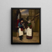 The Coco Merchant - Augusta LeBaron Desves — framed artwork on a wall