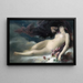 Night Painting - Auguste Alexandre Hirsch — framed artwork on a wall