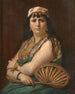 Portrait of a Woman in Oriental Style - Auguste Alexandre Hirsch — artwork view