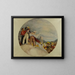 Parade sur les boulevards - Auguste François Marie Gorguet — framed artwork on a wall