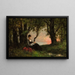 Summer Rest Painting - Auguste Paul Charles Anastasi — framed artwork on a wall