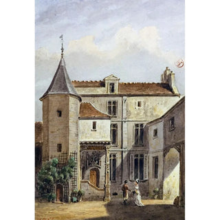 Maison dite de Saint-Louis rue des Marmousets Saint Marcel - Auguste Sébastien Bénard — artwork view