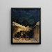 Zouaves dead in a trench - Scene from the 1870 war - Auguste André Lançon — framed artwork on a wall