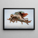 Psyche - Auguste Barthélemy Glaize — framed artwork on a wall