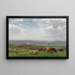 Pasture in Auvergne - Auguste Bonheur — framed artwork on a wall