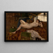 Model at rest - Auguste Durst — framed artwork on a wall