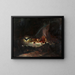 Les deux têtes - Auguste Leroux — framed artwork on a wall