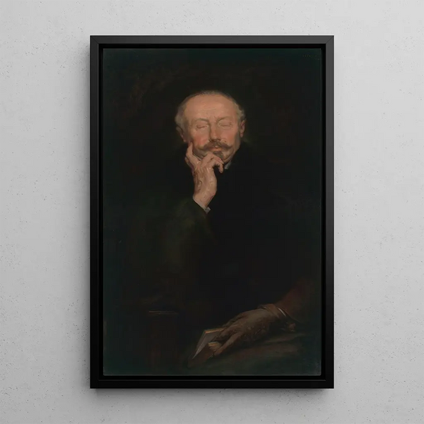 Edmond Picard - Auguste Léveque — framed artwork on a wall