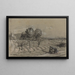 Spring - Auguste Louis Lepère — framed artwork on a wall
