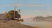 Mosque on the Nile banks - Auguste Louis Veillon — artwork view